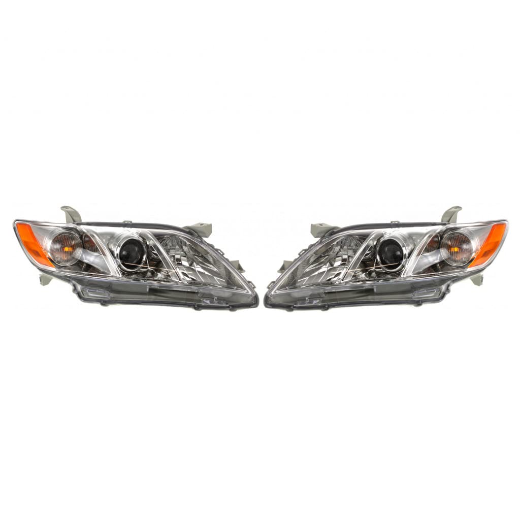 Toyota Camry 2007-2009 Headlight Driver and Passenger Side Pair B193
