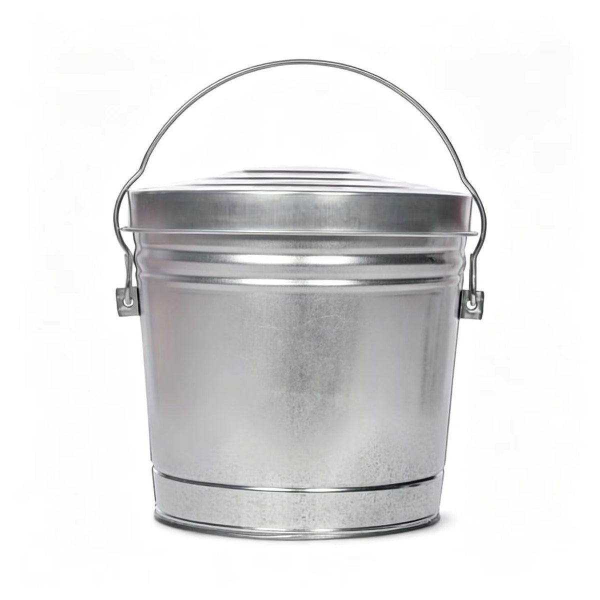 6 Gallon Galvanized Steel Locking Lid Storage Can Z63102