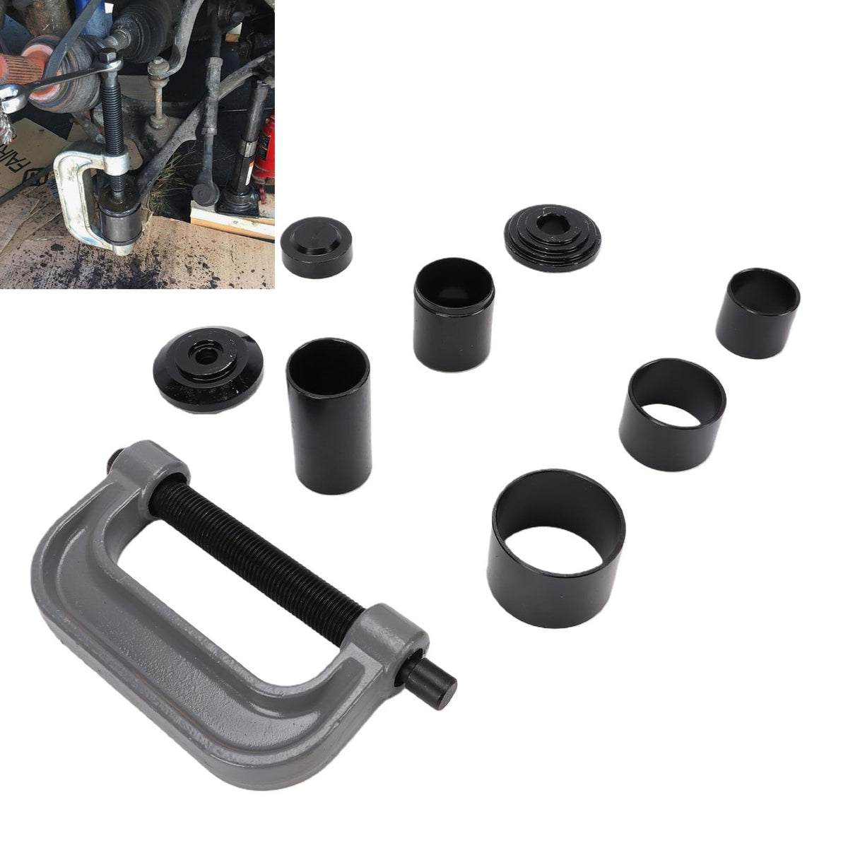 Ball Joint Press Kit Heavy Duty Removal Tool with 4WD Adapter G2508