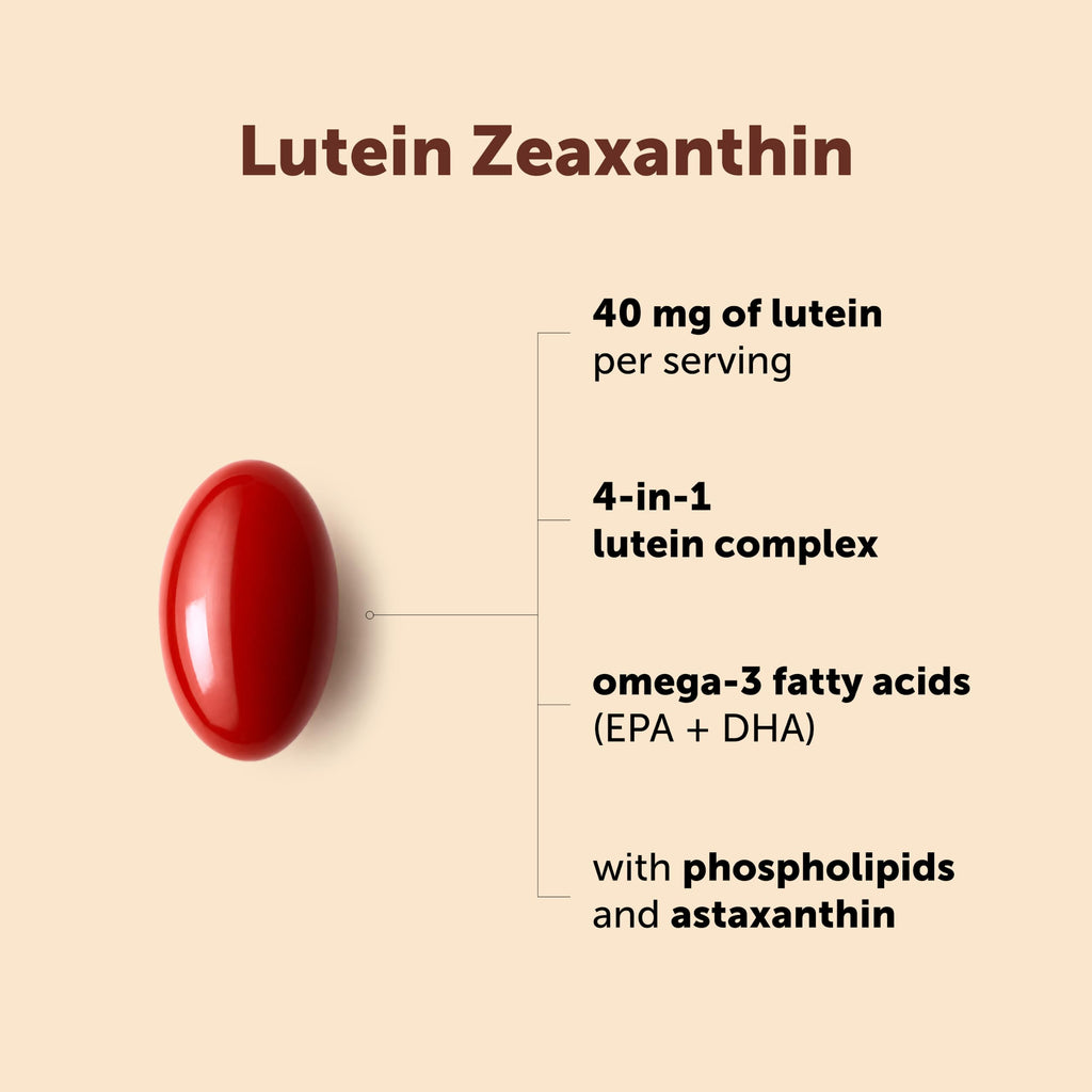 Lutein Zeaxanthin 40mg Omega-3 DHA EPA P731
