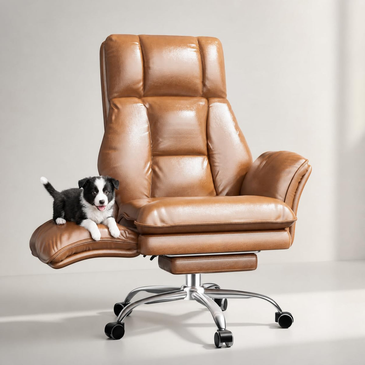 Big and Tall Office Chair with Flip Armrests D75801