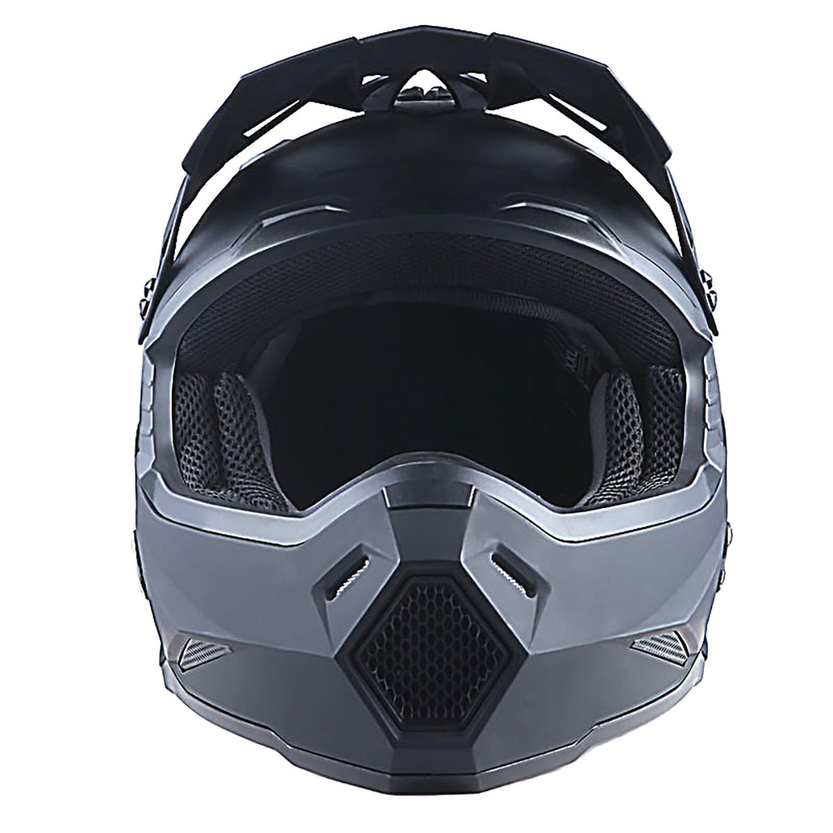 Full Face Motocross Helmet Matt Black H424742