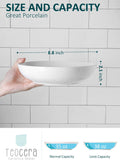 White Pasta Bowls Set of 4 and Jumbo Mugs Set of 4 A718999