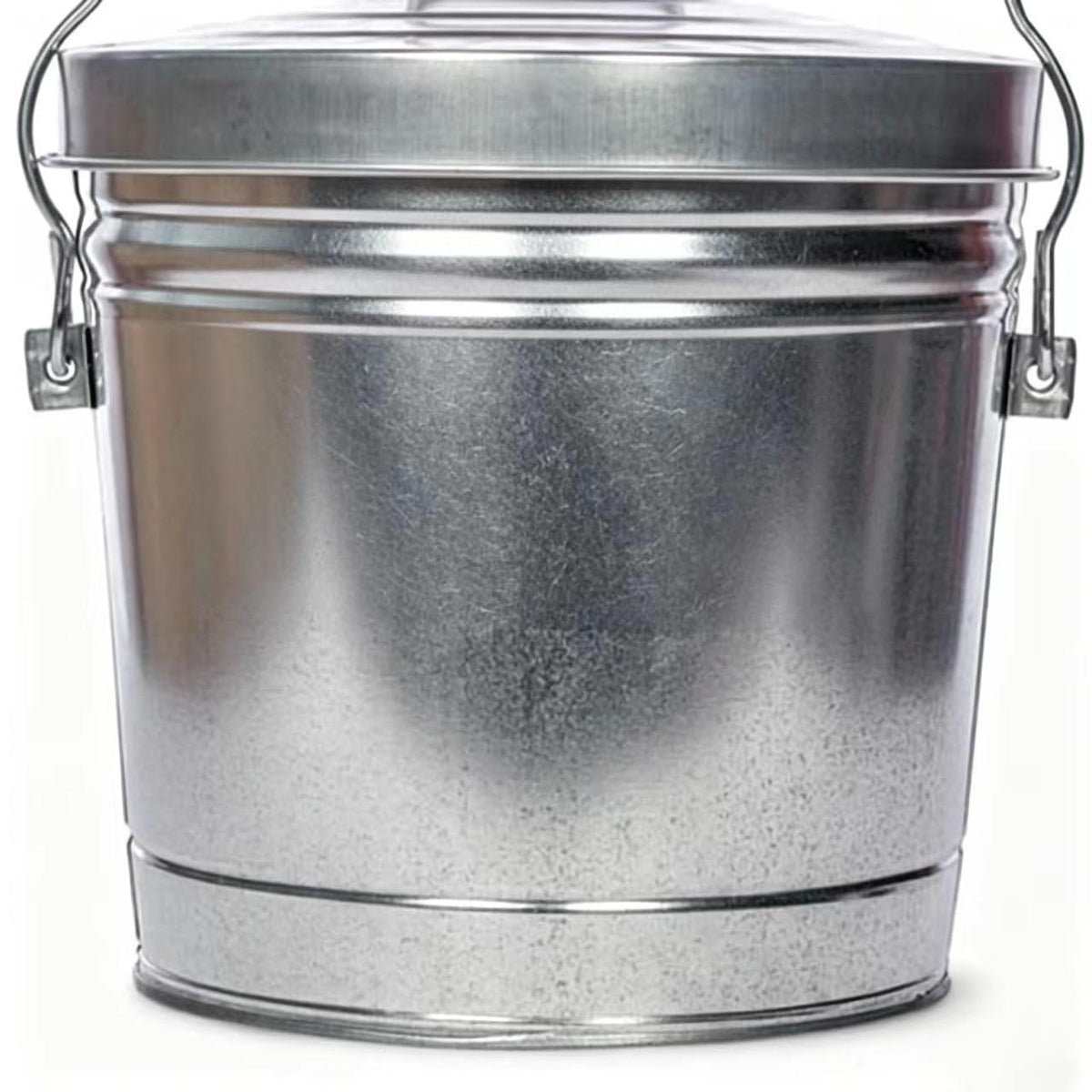 6 Gallon Galvanized Steel Locking Lid Storage Can Z63102