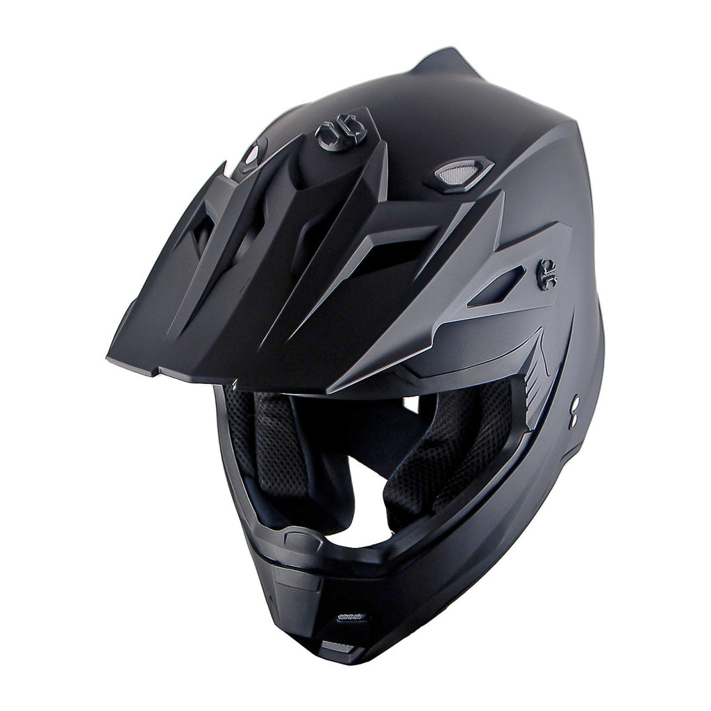 Full Face Motocross Helmet Matt Black H424742
