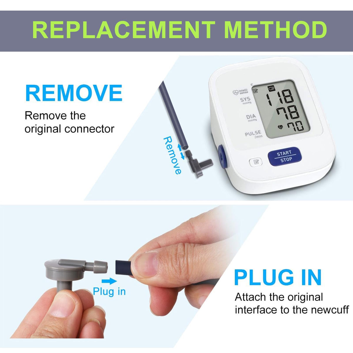 Extra Large Blood Pressure Cuff 22-52CM Adjustable Z406