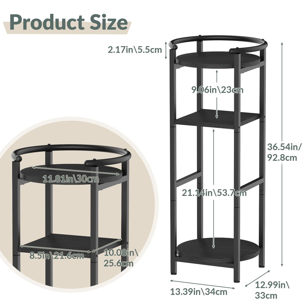 Black 5 Gallon Water Jug Stand B9594
