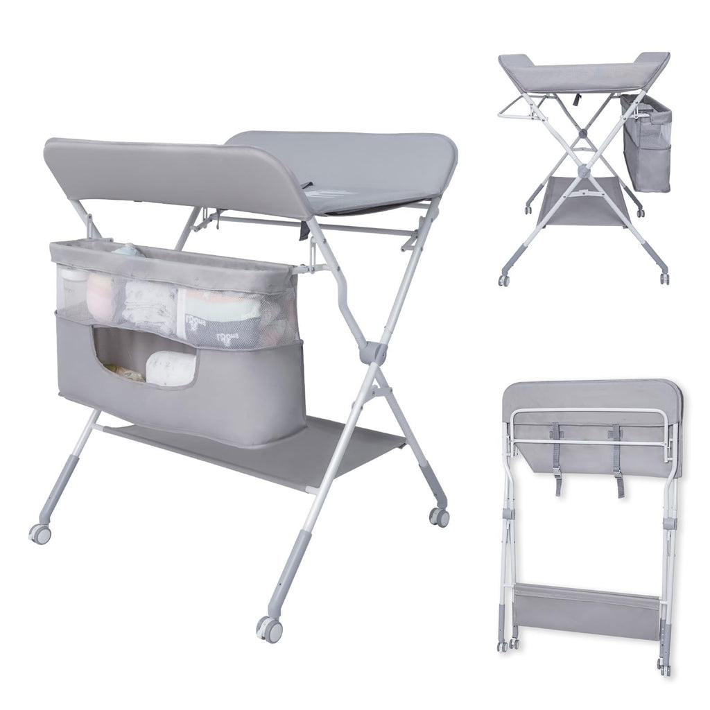 Portable Folding Baby Changing Table with Safety Belt L557129