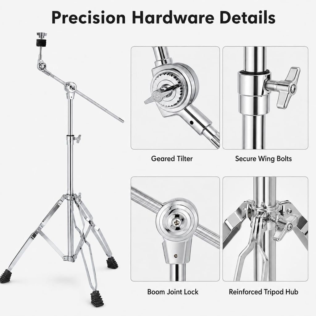 Adjustable Boom Cymbal Stand C8215