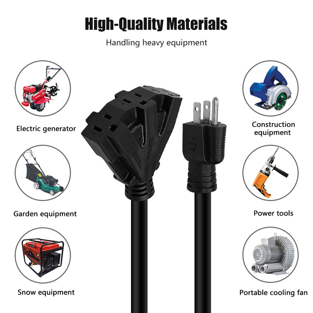 100FT 12/3 Outdoor Heavy Duty Extension Cord F2230
