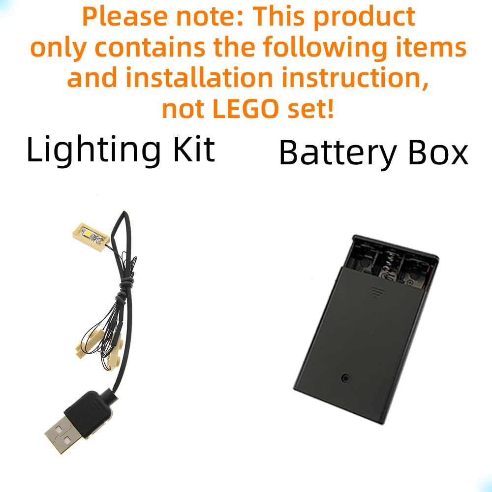 LED Light Kit Compatible with LEGO Hogwarts Room of Requirement Q61807