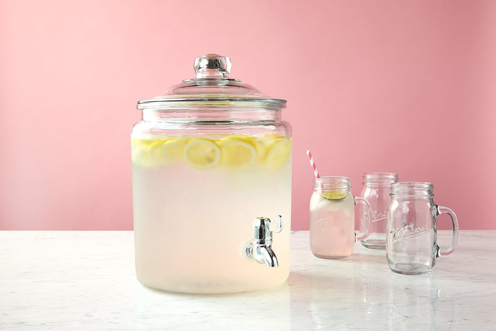 Glass Drink Dispenser 2 Gallon U645477