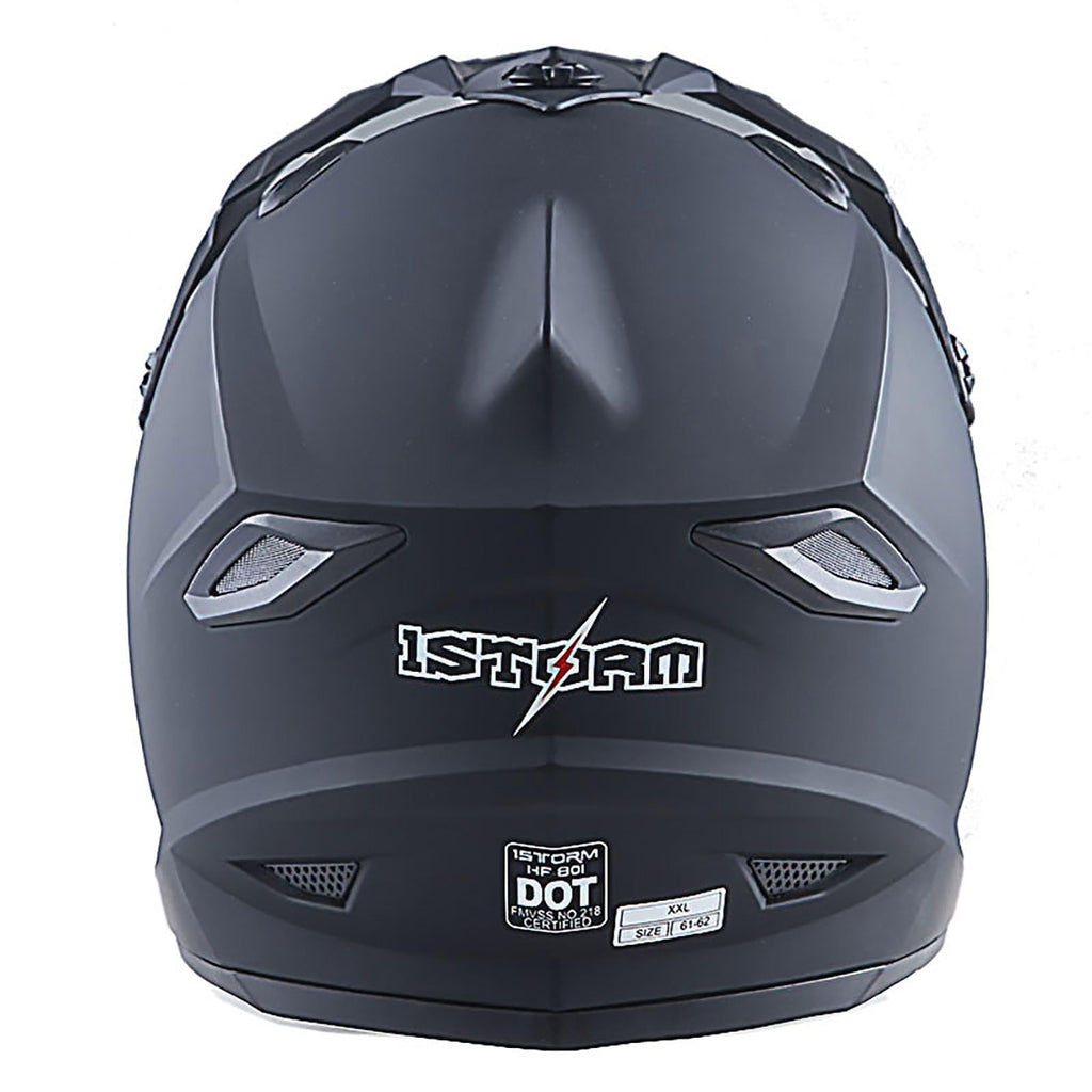 Full Face Motocross Helmet Matt Black H424742