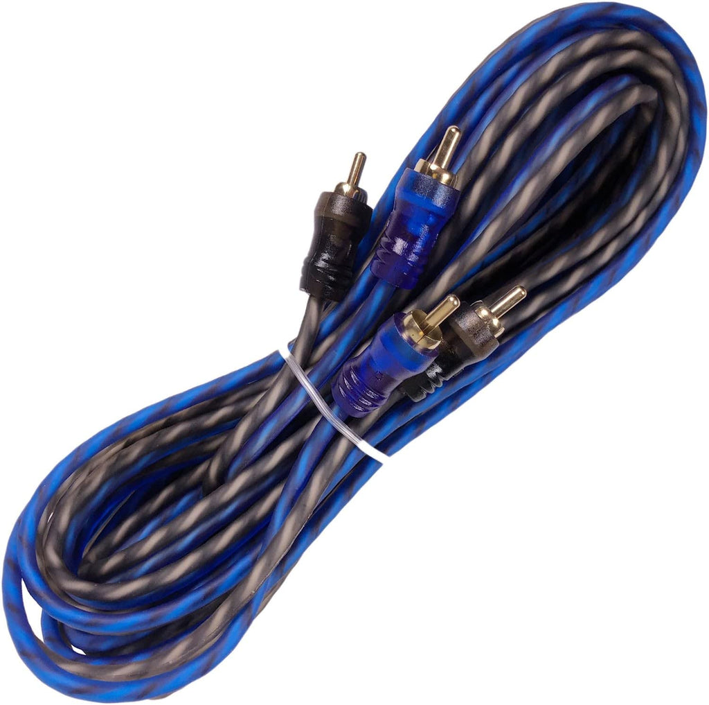 0 Gauge Amp Kit Amplifier Install Wiring 5000W to 8000W Blue B572