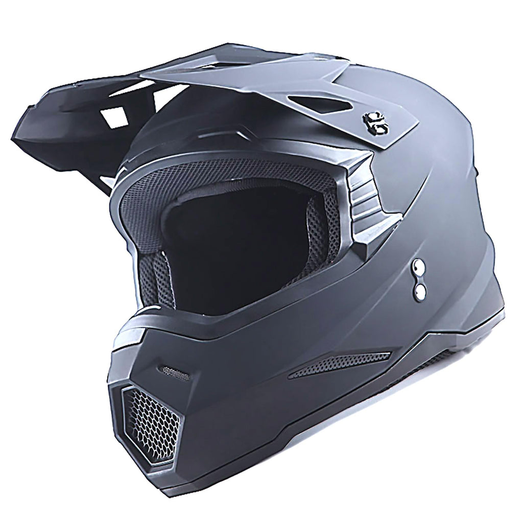 Full Face Motocross Helmet Matt Black H424742