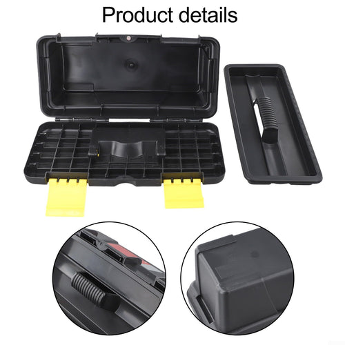 10 Inch 2-Tier Plastic Toolbox Q69962