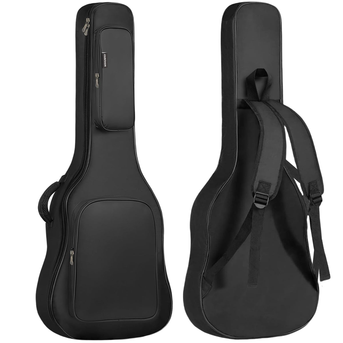 Black Acoustic Guitar Gig Bag with Adjustable Shoulder Strap H213861