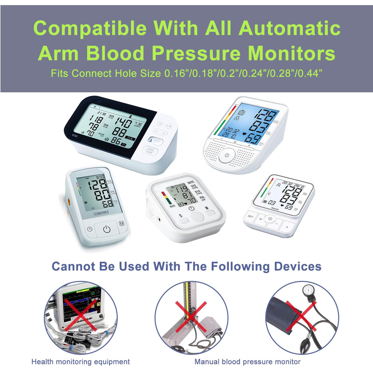 Extra Large Blood Pressure Cuff 22-52CM Adjustable Z406