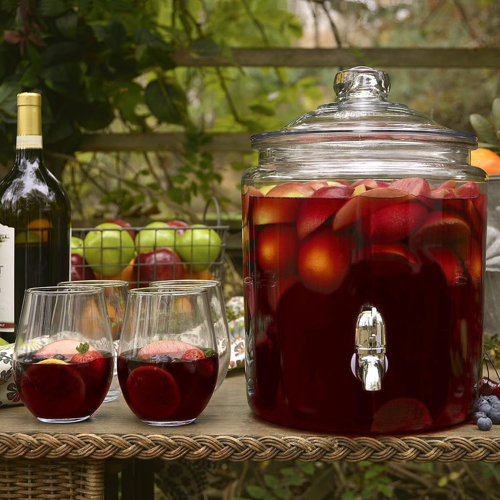 Glass Drink Dispenser 2 Gallon U645477