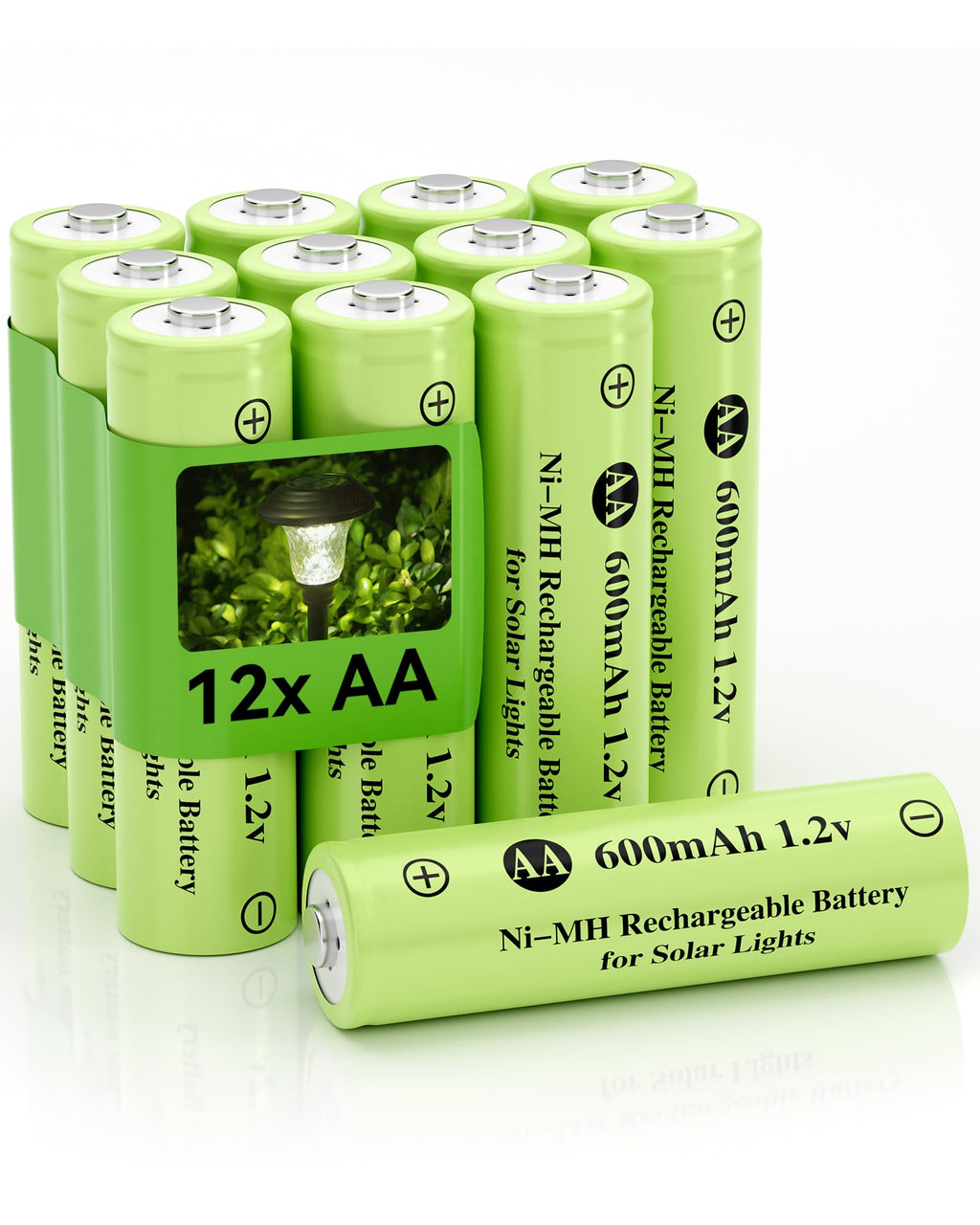 Ni-MH AA 1.2v 600mAh Rechargeable Battery W728130