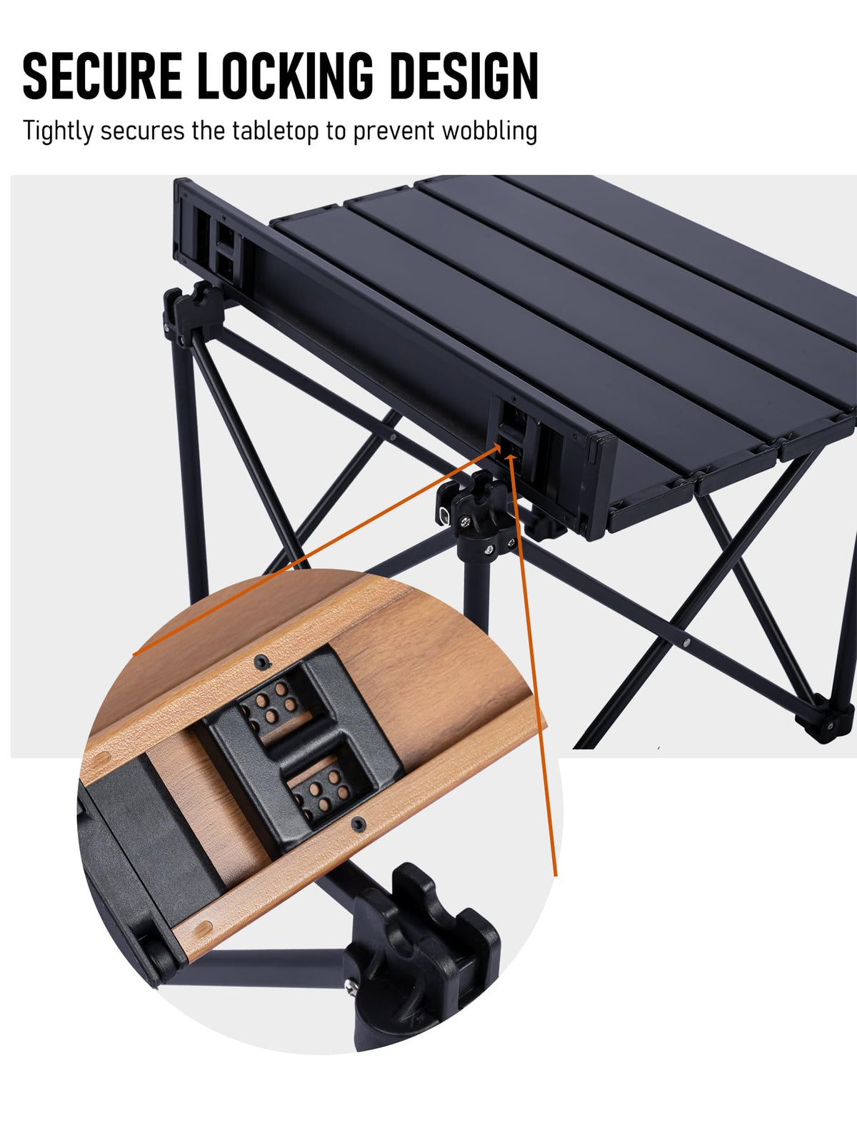 Ultralight Compact Aluminum Folding Camping Table R47366