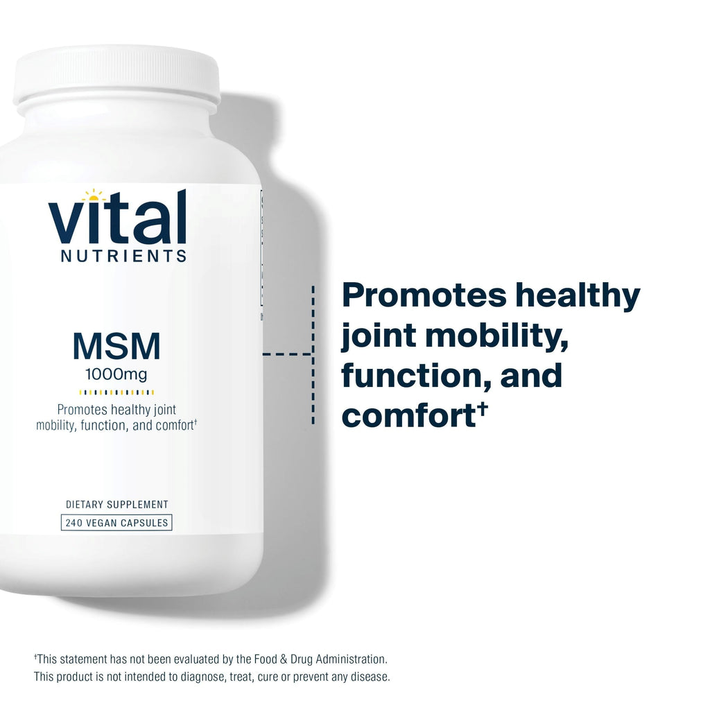 MSM 1,000mg 240 Capsules K76253