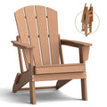 Folding HDPE Adirondack Chair N543594