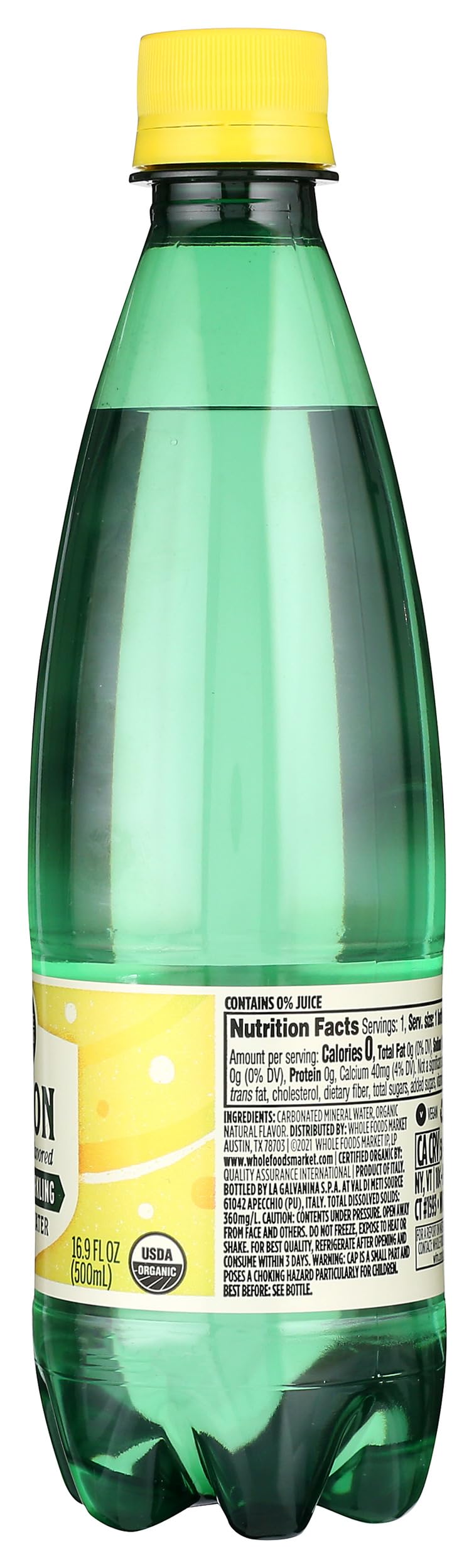 Lemon Sparkling Mineral 500 ml S173