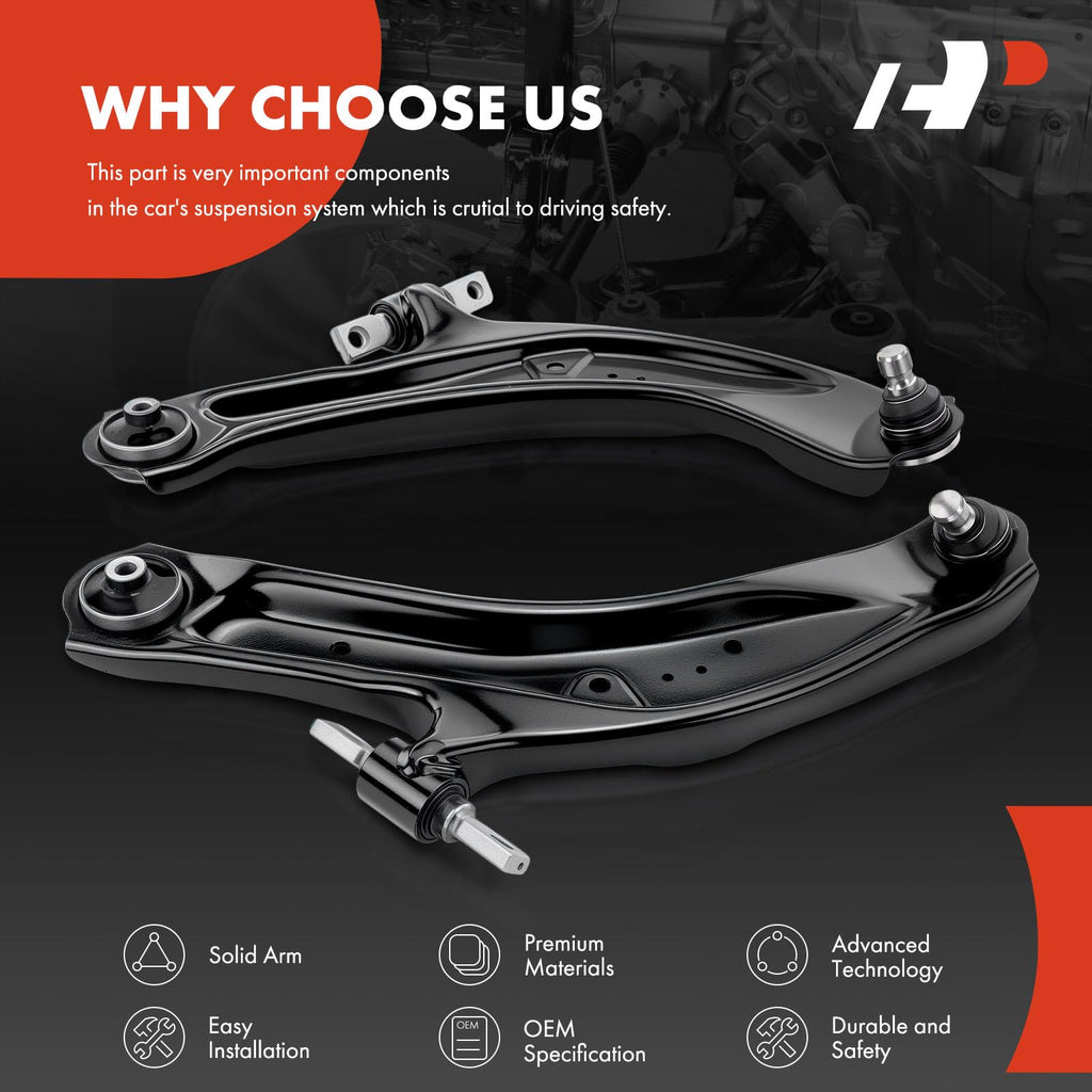 Front Lower Control Arm with Ball Joint & Bushing X7913