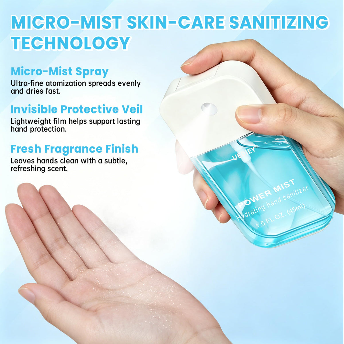 Hand Sanitizer Spray 6 Scents 1.3 Fl Oz S7782