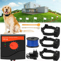 Electric Dog Fence, 984 Ft Wire, IP66 Waterproof Receiver D69065