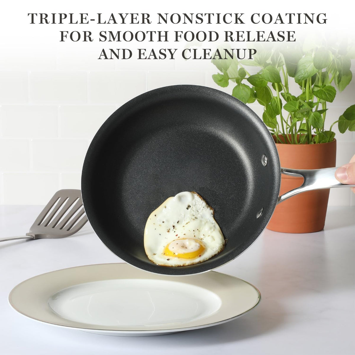 12 Piece Hard Anodized Nonstick Cookware Set Z6750
