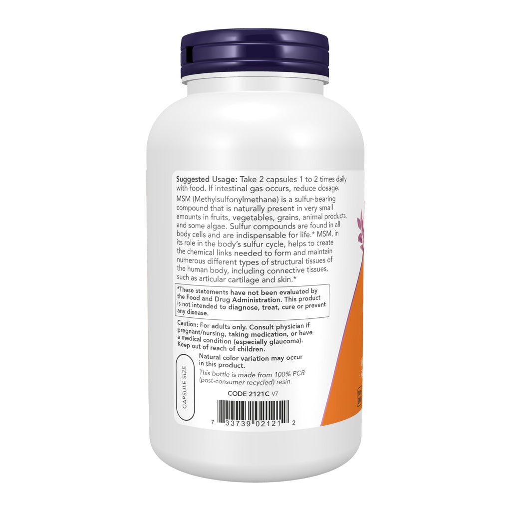 MSM 1,000 mg 240 Veg Caps T87977