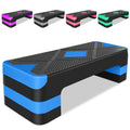 27" Adjustable Aerobic Step Platform with 4 Risers R7908
