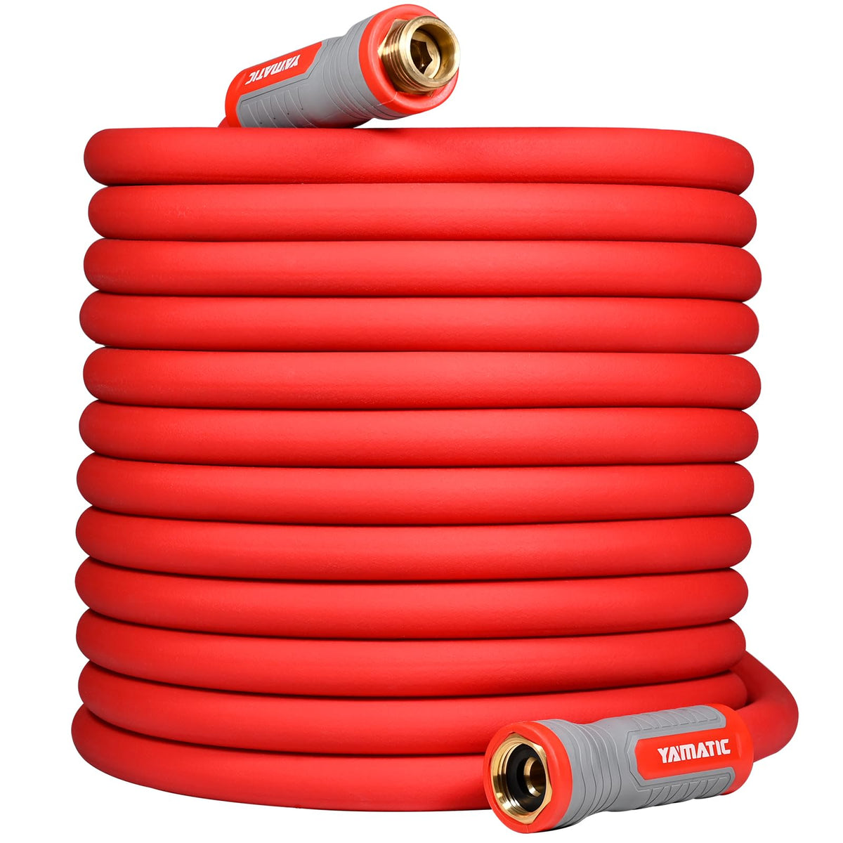 100FT 5/8" Garden Hose Brass Swivel Handle 600 PSI D189844