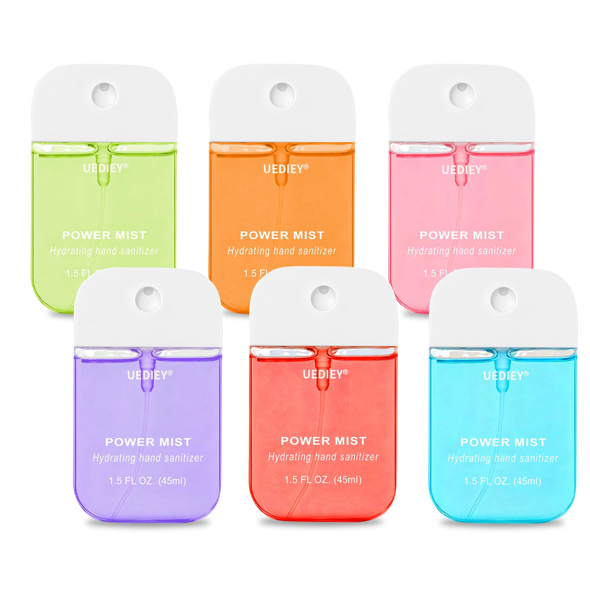 Hand Sanitizer Spray 6 Scents 1.3 Fl Oz S7782