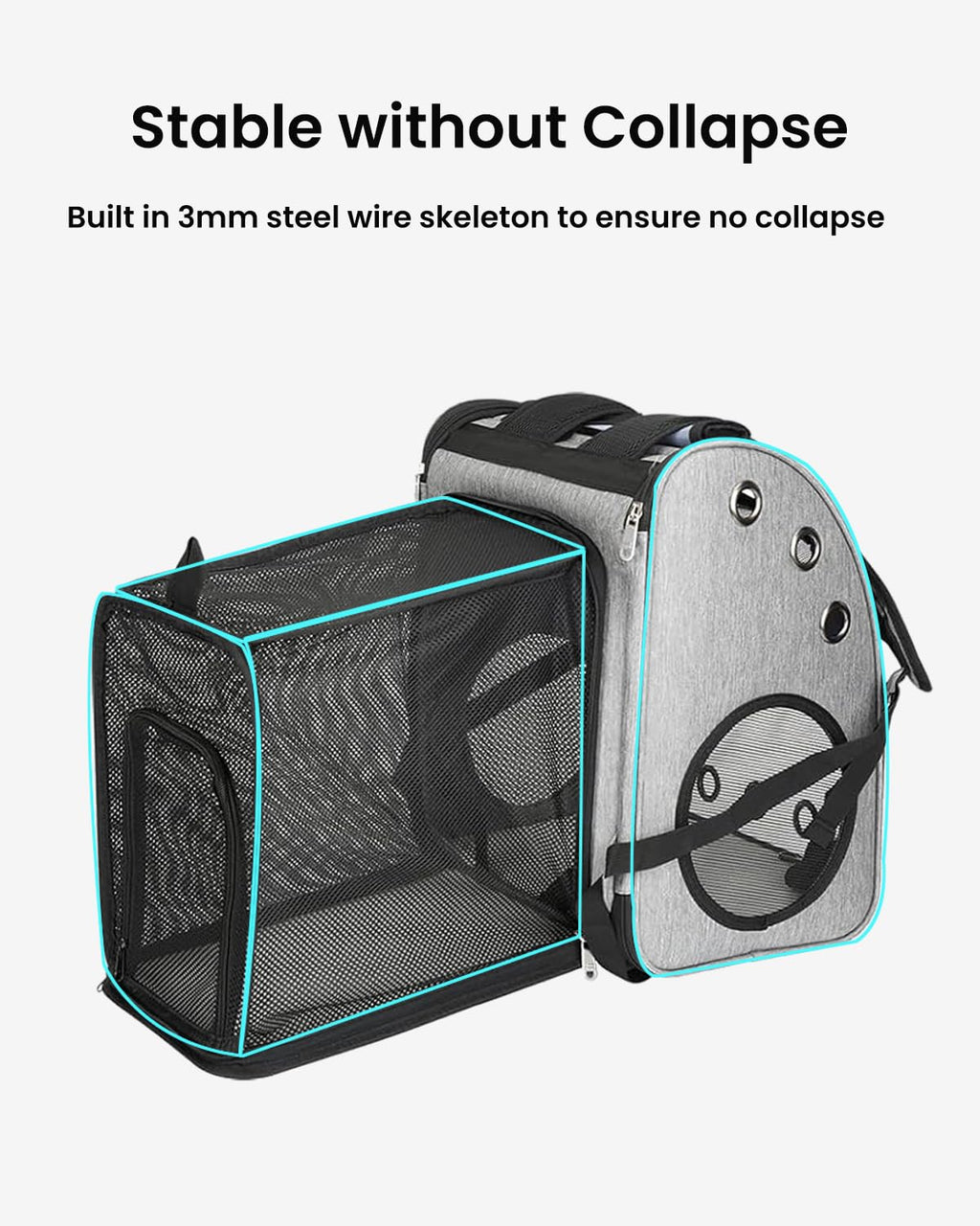 Expandable Cat Backpack Carrier O399