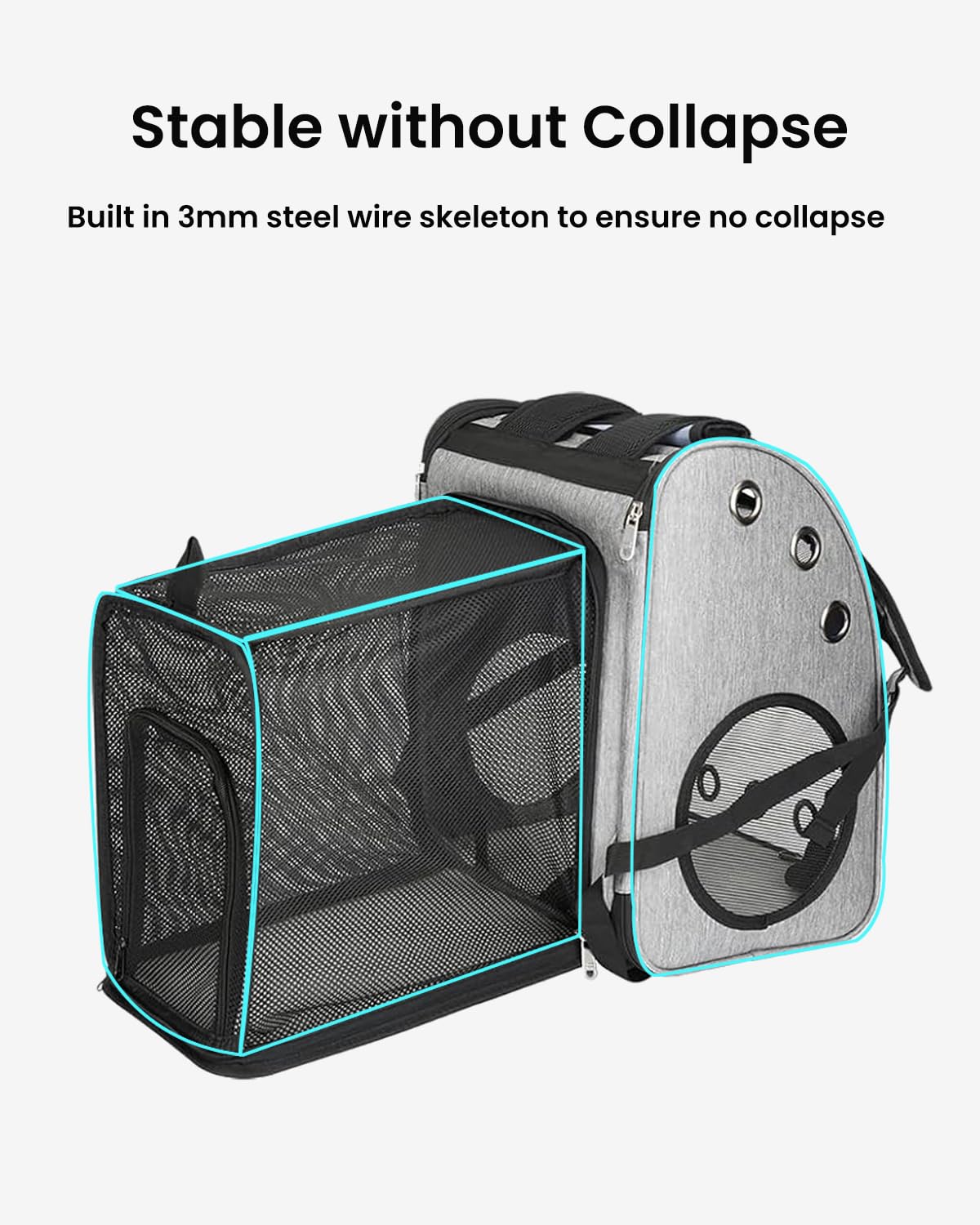 Expandable Cat Backpack Carrier O399