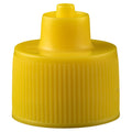 Yellow Luer Lock Bottle Cap, Bag of 1000 L965117
