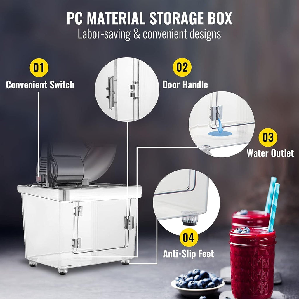 110V 300W Stainless Steel Electric Ice Crusher S210517