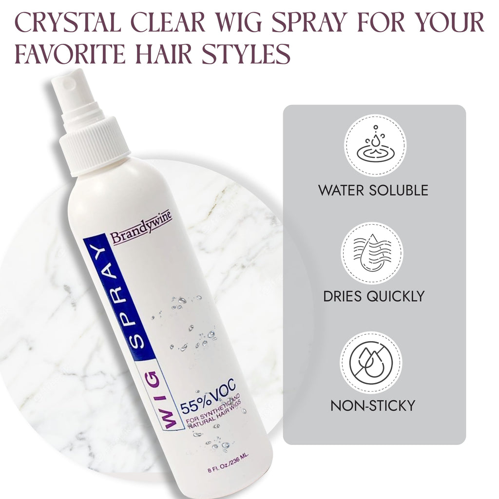 Wig Spray for Synthetic & Natural Hair Wigs H914001