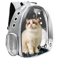 Grey Ventilated Cat Backpack Carrier K898703