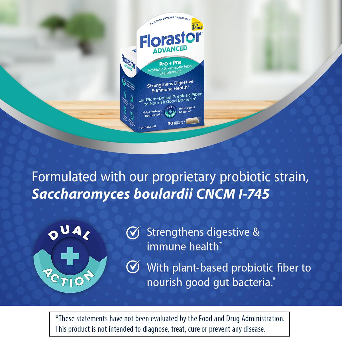 Probiotic and Prebiotic 30 Capsules V442243