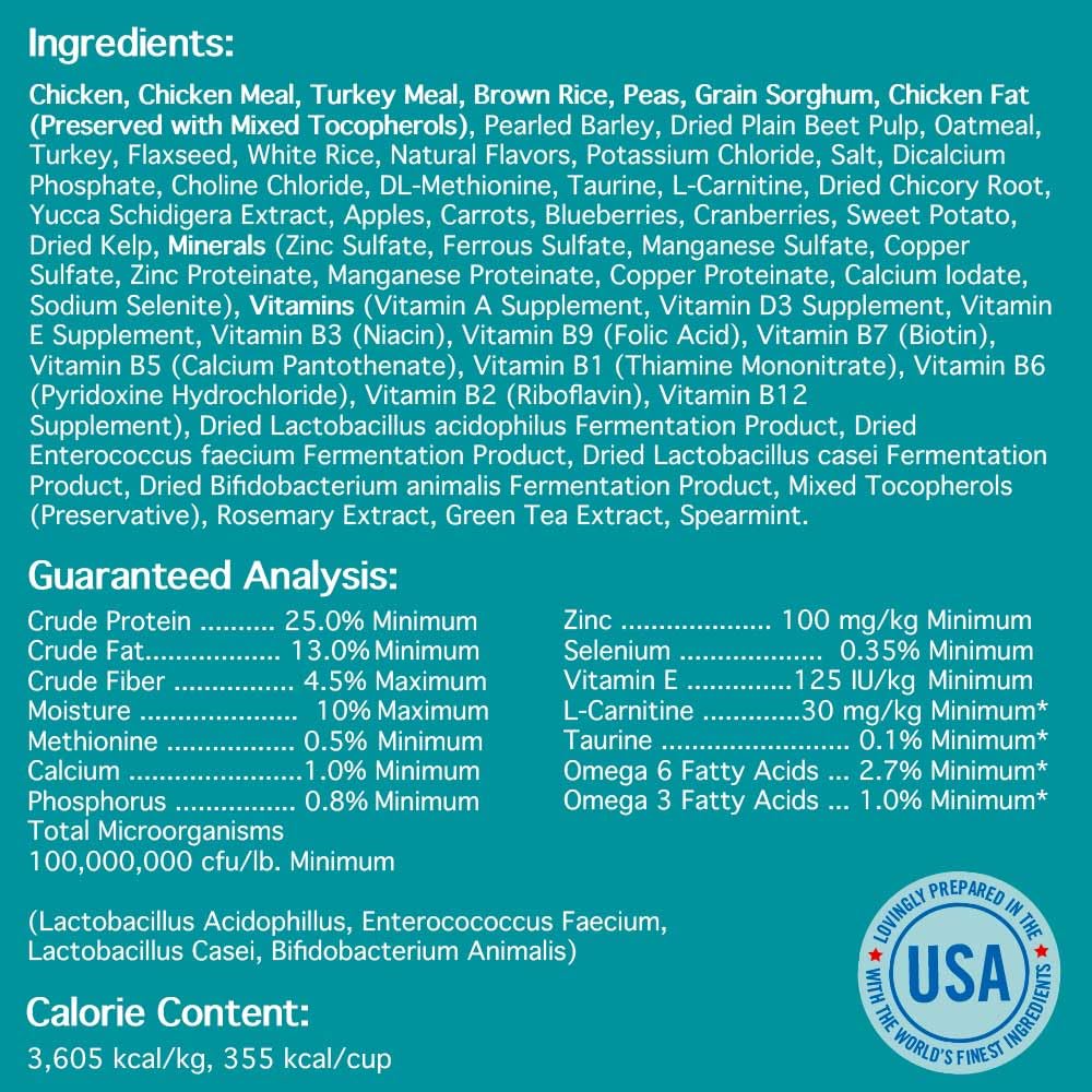 Chicken Brown Rice & Turkey Dry Dog Food 13.5lb I35110