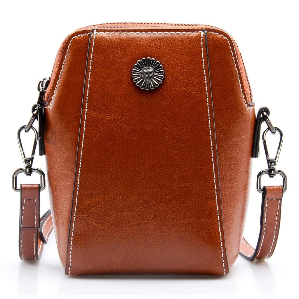 Small Genuine Leather Crossbody Bags U109463