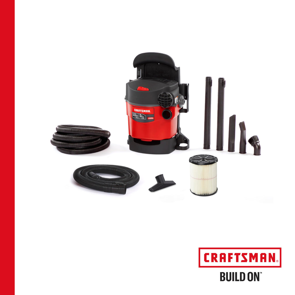 5 Gallon Wet Dry Shop Vacuum J5964