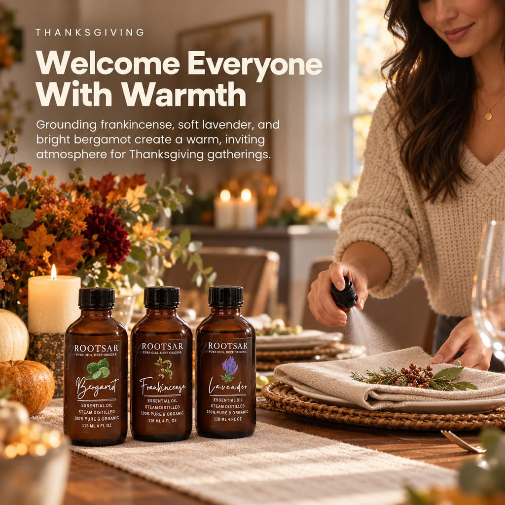 3 Pack Essential Oils 4 Fl Oz D74317