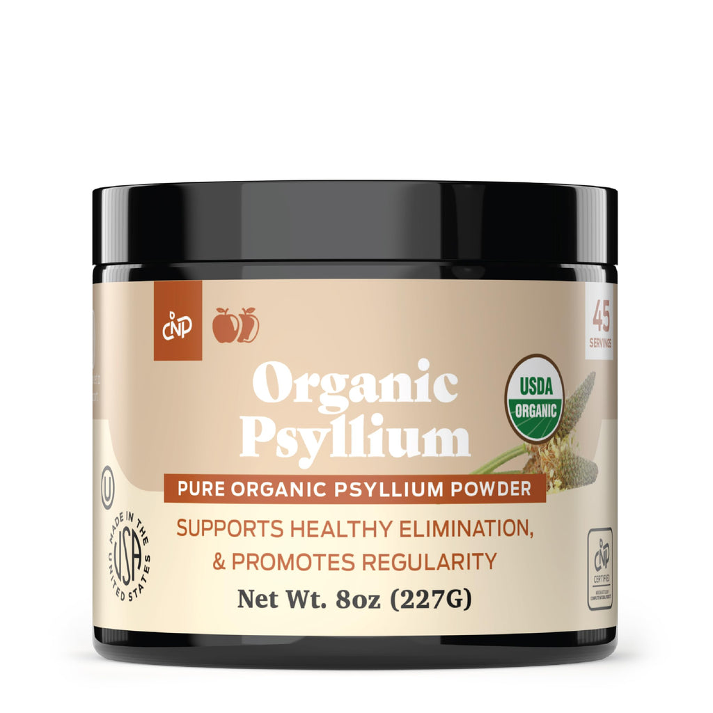 Organic Psyllium Husk Powder 10oz Unflavored Fiber Supplement A999