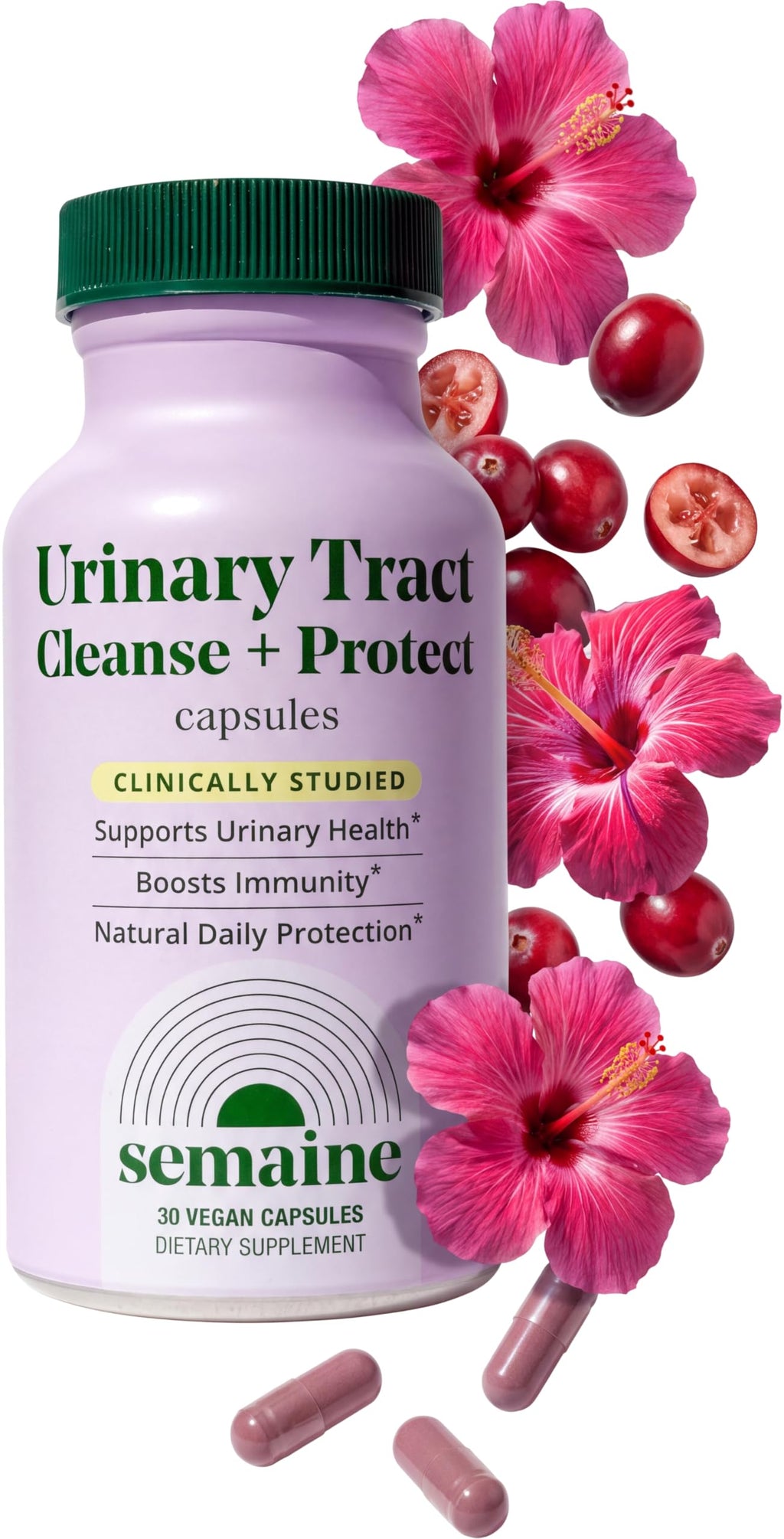 Cranberry Urinary Tract Supplement 30 Vegan Capsules R998