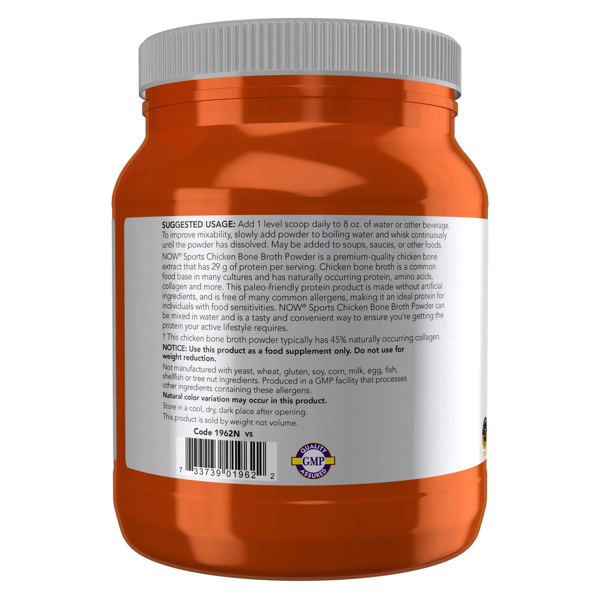 Chicken Bone Broth Powder 1.2 lb M241905